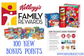 Head here to see all participating products, which … Kellogg S Family Rewards 100 New Points Kroger Krazy