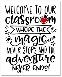 Download Welcome To Our Classroom Free Printable Svg File Kara Creates