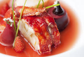 Here, the signature dish incorporates an asian touch with a new flavour association using herb of grace, which enhances the berlingots' french cheese fondue. Anne Sophie Pic S Blue Lobster Icon Icon