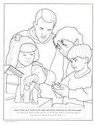 Happy Clean Living Primary 2 Lesson 46 Christmas Lds Coloring Pages Nativity Coloring Pages Family Coloring Pages