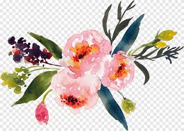 See more ideas about watercolor flowers, bouquet, floral watercolor. Animated Pink Flowers Illustration Flower Bouquet Watercolor Painting Watercolor Flower Flower Arranging Branch Png Pngegg