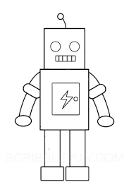 Add some colors of your imagination and make this bulb recycling from battery coloring page nice and colorful. 36 Free Robot Coloring Pages Printable