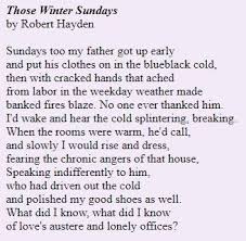 Those Winter Sundays By Robert Hayden Poetry Words Writing Poetry Literary Quotes
