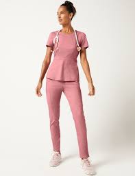 Moto Pant In Dusty Rose Medical Scrubs By Jaanuu Medical Scrubs Outfit Medical Outfit Medical Scrubs