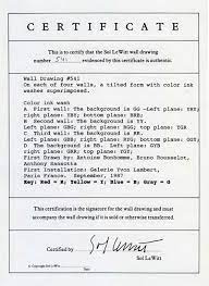 Sol Lewitt Wall Drawings And The Set Of Instructions That Constitute The Body Of His Work Wall Drawings Sol Lewitt Wall Drawing