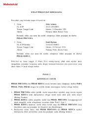 Savesave contoh surat perjanjian kerjasama perusahaan.doc for later. 5 Contoh Mou Kerjasama Perusahaan Perjanjian Kerja