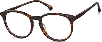 Tortoiseshell Round Glasses #101235 ...