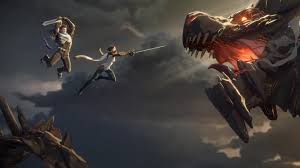 Overload wallpaper, overlord (anime), albedo (overlord), cocytus (overlord). Fiora League Of Legends Garen League Of Legends Wallpaper Resolution 1920x1080 Id 1094592 Wallha Com