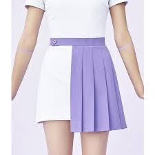 Get The Skirt Wheretoget Liked On Polyvore Featuring Skirts Purple Skirt And Asymmetrical Skirt Half Skirt Skirts Clothes Design