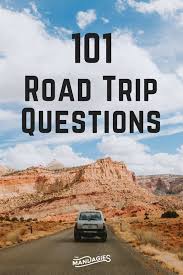Read on for some hilarious trivia questions that will make your brain and your funny bone work overtime. 101 Fun And Random Road Trip Questions To Uncover Your Friend S Secrets The Mandagies Road Trip Questions Road Trip Fun Road Trip Activities