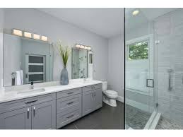Planning tile layout carefully from the start can aid in everything from framing changes to niche locations to fixture locations to lighting locations. Garage Bathroom Remodel Los Angeles Adu Bathroom Setup Construction