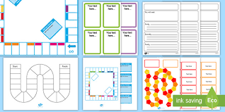 This game board is a clever take on the classic board game monopoly, but with math in every action. Make Your Own Homemade Board Game School Closure Resources