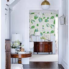 Christopher farr is known their top notch craftsmanship and the high quality of their materials. Christopher Farr Cloth On Instagram Making An Entrance This Fantastic Space By Rebeccahaydesigns Beautifully Balances Ou Dream Spaces House Styles Entrance