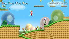 The secret exit unlocks a new level in frosted glacier called a fliprus lake. New Super Mario Bros Wii Wikipedia