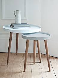 Find a great selection of wood coffee tables, metal accent tables, storage tables & more. New Lina Side Tables Blue Coffee Table Stylish Side Table Small Round Side Table