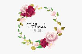 May there always be sunshine! Flower Red Burgundy Blooming Transparent Background Flower Wreath Png Png Download Kindpng