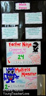 Factors And Multiples Anchor Charts And Teaching Ideas