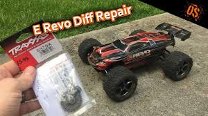 v1 e revo brushless edition rear diff repair