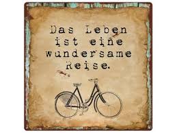 20x20cm Metallschild Blechschild Das Leben Ist Eine Wundersame Reise Vintage Metallschilder Schilder Leben