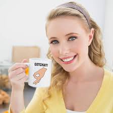 Amazon.com: Finger Hand Circle Gotcha Funny Meme
