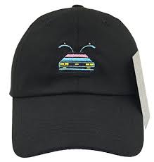 Back To The Future Hat Cap Dad Hats Marty S 80s Delorean Time Travel Machine Black Dad Hats Hats Delorean