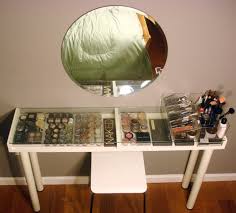 Wall mount makeup organizer floating vanity makeup table 25 Diy Makeup Storage Ideas That Will Save Your Time