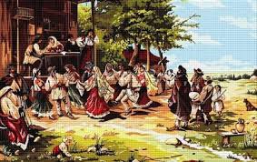 Hora De La Aninoasa Art Goblen și Culori
