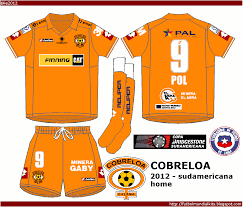 That competes in the primera b. Cobreloa F C Of Chile Home Kit For 2012 Football Logo Football Football Kits