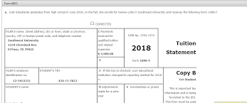 Expenses for qualified higher education get special tax treatment. I Just Need Help On The 2 Blanks At The Bottom Pl Chegg Com
