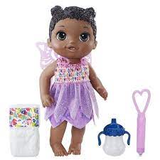 Baby Alive Face Paint Fairy Black Hair For Kids Ages 3 And Up Walmart Com Baby Alive Baby Alive Dolls Baby Doll Accessories
