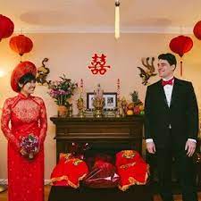 Anh Jesse In Brooklyn Ny Vietnamese Wedding Tea Ceremony Wedding Traditional Chinese Wedding