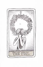 The Fool Tarot Card Drawing By Cheyenne Barton Card Drawing Tarot Tarot Major Arcana