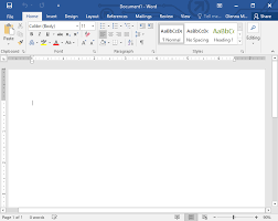 The Word 2016 Interface Microsoft Excel Tutorial Words Microsoft Word