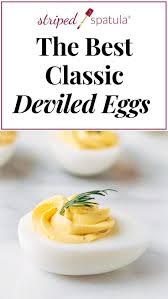 Classic Creamy Deviled Eggs Simple Deviled Eggs Recipe Deviled Eggs Easy Devilled Eggs Recipe Best