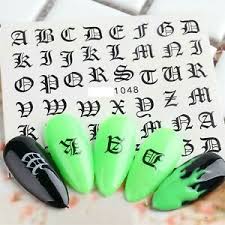 The casbah presents2501 kettner blvd. Nail Art Letters For Sale Ebay