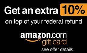 Sometimes special deals and offers come with your bundle, such as amazon gift cards. Turbotax Amazon Gift Card Bonus With Your Tax Refund Mydealsclub Llc