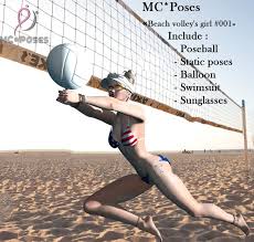 #ma sti cazzi #olimpiadi #beach volley #no io lo stavo ammirando eh poi torno subito etero #2012 #se non l'avete. Second Life Marketplace Mc Poses Girl S Beach Volley 001 Wear