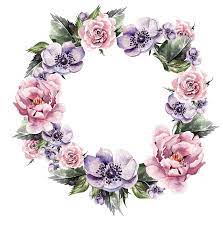 Pin By Modorova Svetlana On Venochki Watercolor Flower Wreath Wreath Watercolor Flower Painting
