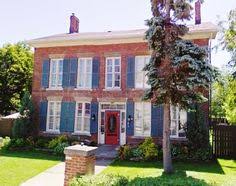 Check spelling or type a new query. Red Brick Blue Shutters Red Door Heritage Red Brick Home Cornwall On Red Brick House