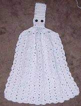 Along with adding fun shapes, characters, and designs to your towels, these toppers will help your towels to hang easily on a rope line, metal rod towel rack, and also on the kitchen cabinet doorknobs. Hanging Dish Towel Crochet Pattern Free Crochet Pattern Courtesy Of Crochetnmore Com Crochet Patterns Crochet Kitchen Towels Crochet Dishcloth