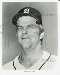 Press Photo Milt Wilcox of the Detroit Tigers
