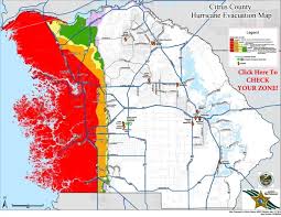 Citrus County Evacuation Zones Map Shelters For Hurricane Irma Heavy Com In 2020 Citrus County Florida Evacuation Citrus County