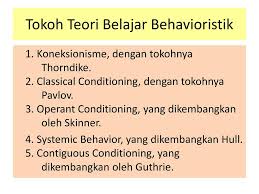 Tidak penting diperhatikan karena tidak dapat diama. Pendekatan Behavioristik Ppt Download