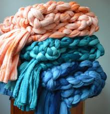 Knitting, hand knitting, arm knitting. The 10 Best Giant Knit Blankets That Ll Make You Beyond Cozy