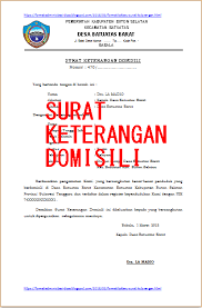Tapi ingat satu hal bahwa ketika anda membuat surat izin. Contoh Surat Keterangan Domisili Dari Desa Kelurahan Terbaru Format Doc Pdf Format Administrasi Desa
