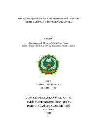 Lihat review dan informasi gaji perusahaan di indonesia yang ditulis oleh staff dan mantan staff. Pengaruh Gaji Dan Religiusitas Terhadap Produktivitas Kerja Karyawan Di Bmt Taruna Sejahtera