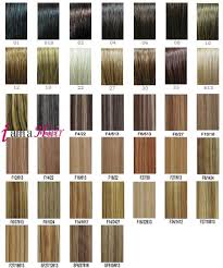 Clip In Hair Extensions Color Chart Best Picture Of Chart