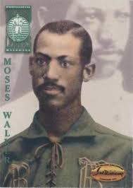 Moses Fleetwood Walker Lot of 2 Gilded Age 500 Made/Upper Deck 1st Black in  MLB