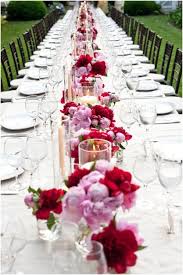 imaginative low centerpiece wedding reception decor theme mariage rouge theme mariage rouge et blanc deco mariage blanc