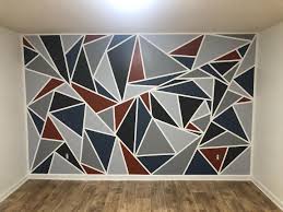 Modern wall art, mid century modern art, yellow and grey wall art, gift for men, large wall art, office decor, living room art print. The Top 42 Wall Painting Ideas Laptrinhx News